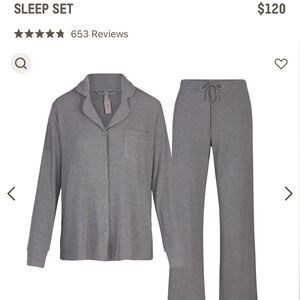Grey skims lounge set